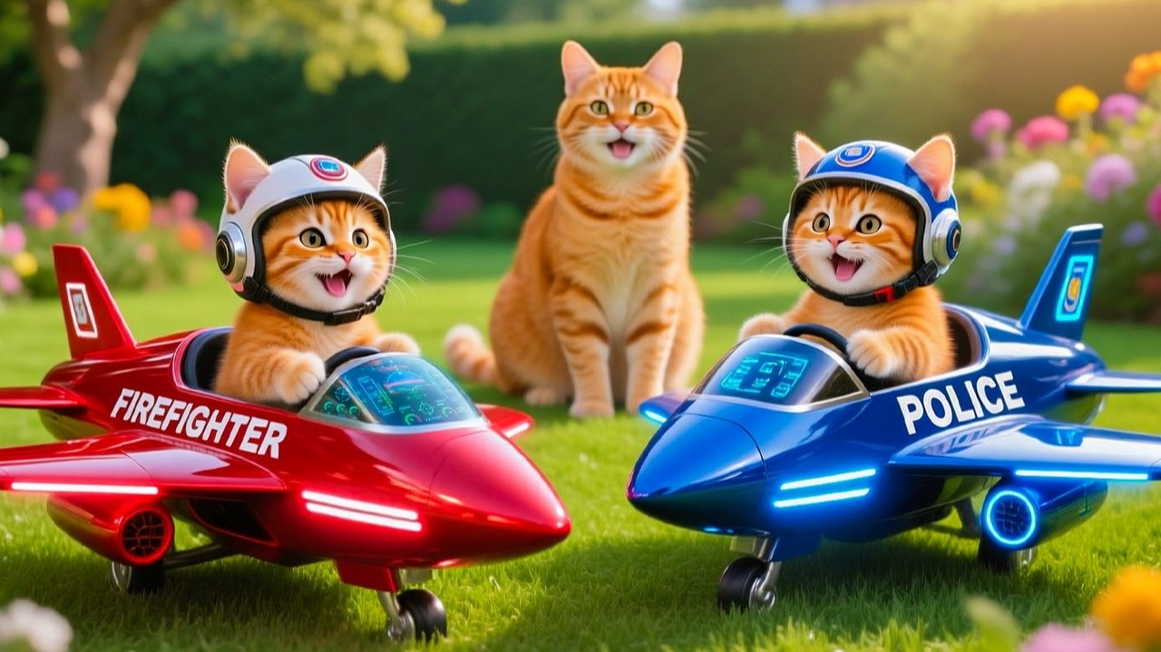 🐾 Мама-кошка подстригает шерсть на ферме и делает тигровую шапку для котят дома🐾🎩🐯