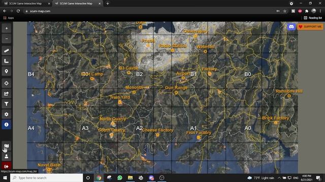 SCUM INTERACTIVE MAP #SCUM