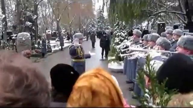 Russia Anthem And Ballad Of A Soldier Funeral Of Vladimir Zeldin 2016