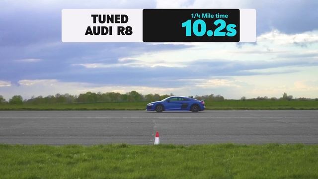 Lamborghini Revuelto против 1000hp M3 Touring против 1000hp R8: гонка с места