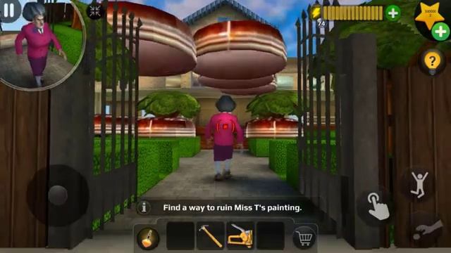 Scary Teacher 3D | MOD MENU | Troll Miss T So Funny  (android, Ios) Part 1583