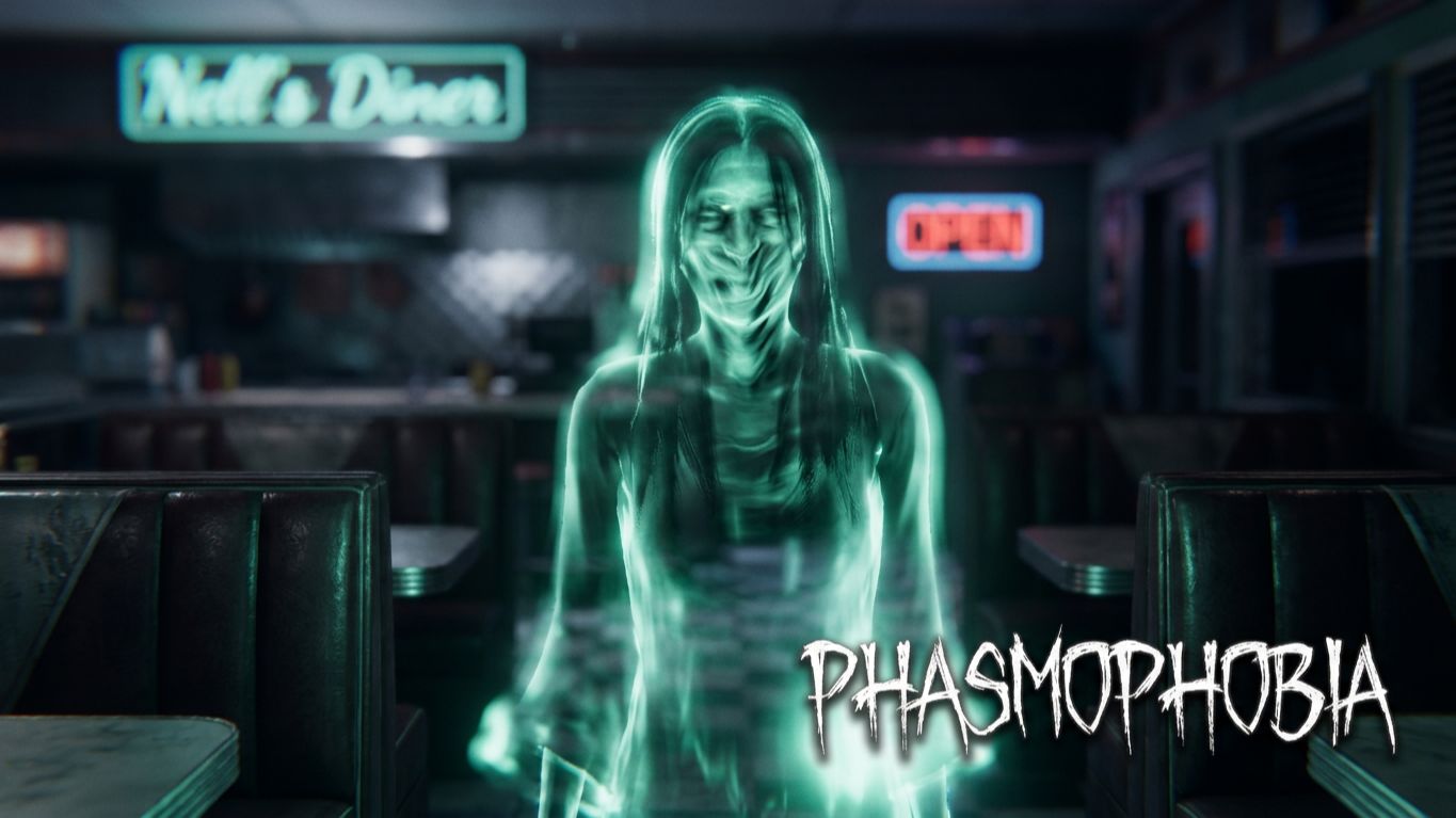 ПРИЗРАК ГАЛЛУШКИ В КАФЕШКЕ - NELL’S DINER | ФАЗМОФОБИЯ | PHASMOPHOBIA 👻
