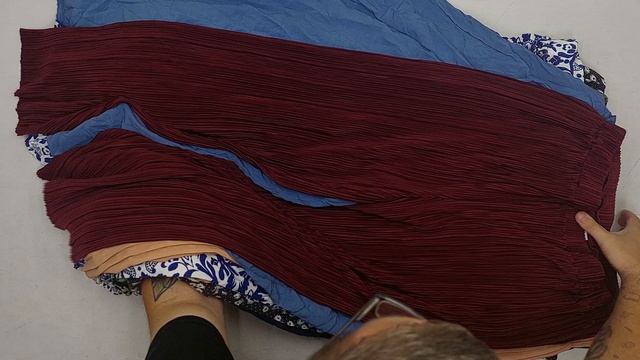 Брюки женские из вискозы (гавайки) секонд оптом 2 пак
