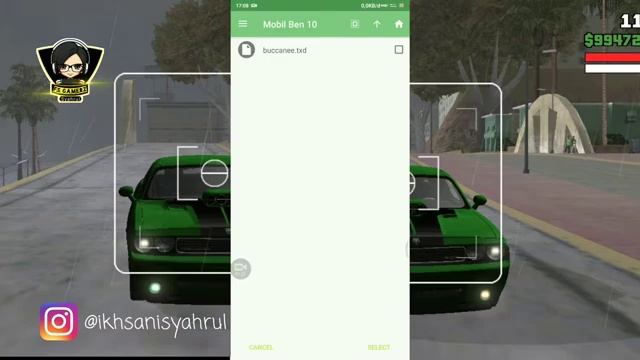 Cara Instal Mod Mobil Ben 10 - Gta Sa Android