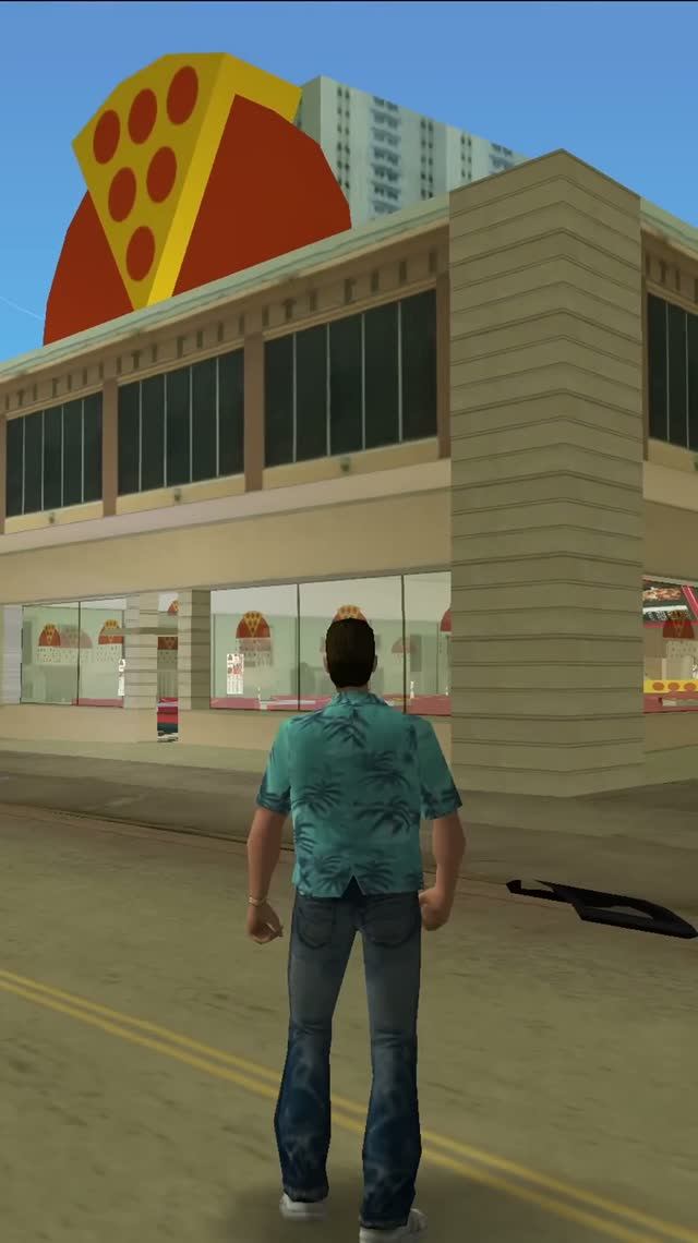 ЖУТКАЯ ПАСХАЛКА В ГТА ВАЙС СИТИ #Shorts #Шортс #GTA #GTAVC #GTAViceCity
