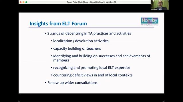 Decentring ELT Conference (1), 3-4 Dec 2021, Day 1 Session 1