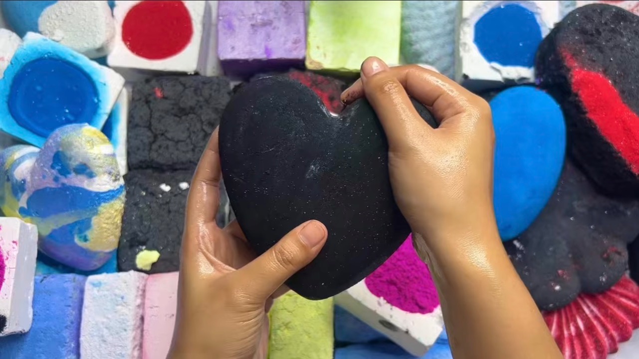 ASMR Crush Gymchalk⬛️⬜️🩵🩷+◼️oxide2в1
