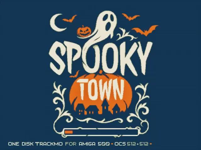 Screamtracker Music. Amiga Demo. Spooky Town By Ghostown.