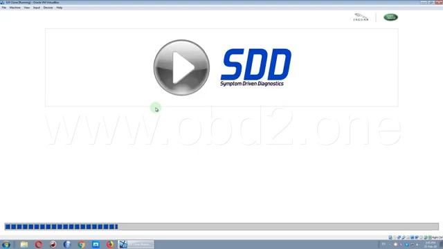 JLR SDD 156 Activation