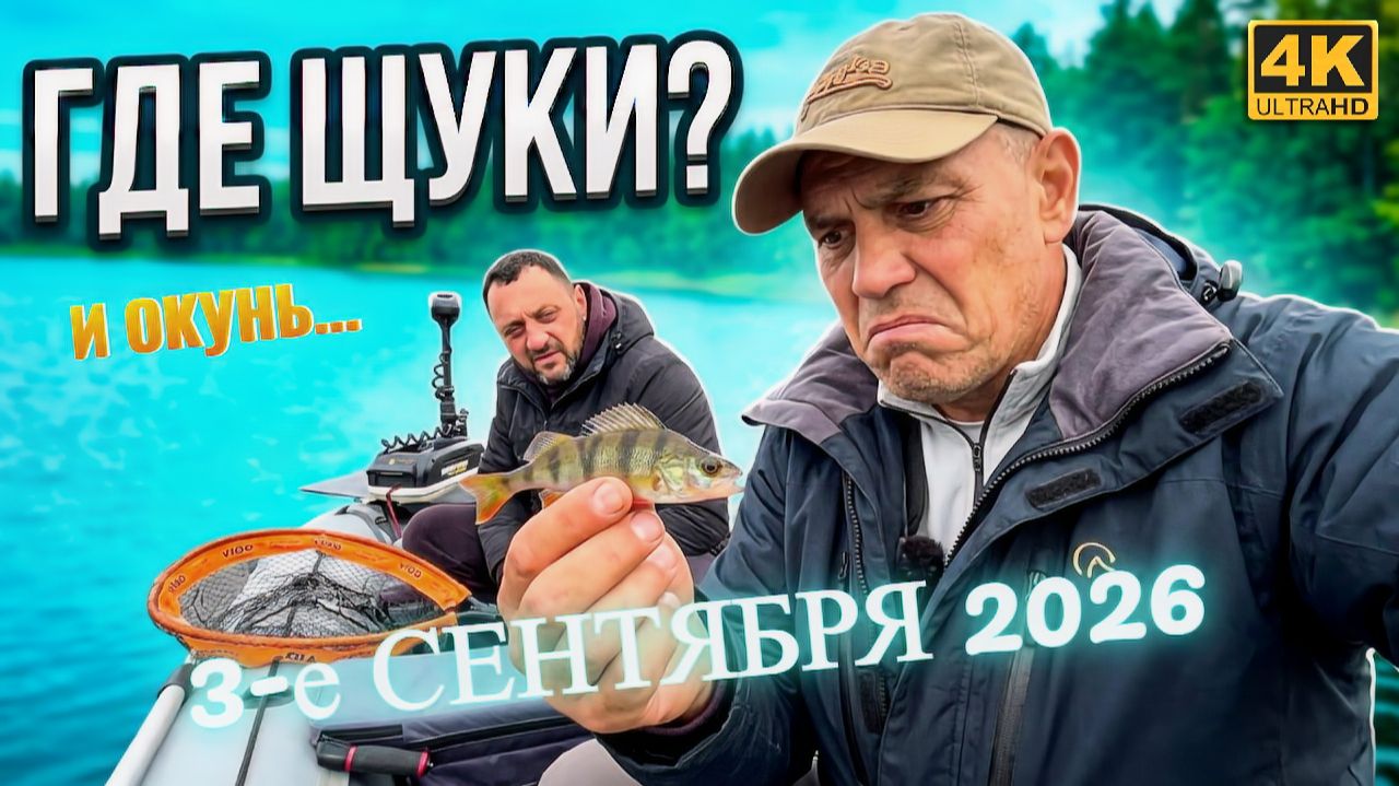 Ищем ТОЛСТЫХ ОКУНЕЙ и ЩУК. РЫБАЛКА на РАТЛИНЫ