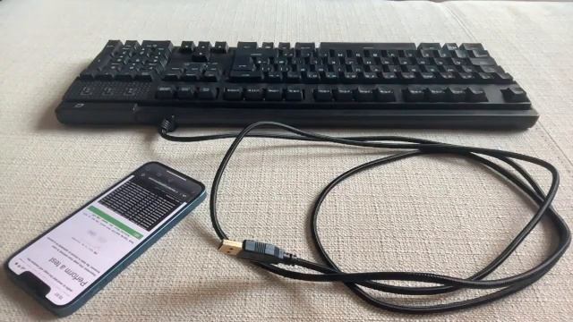 Keytap3: Acoustic Eavesdropping Test For Keyboards