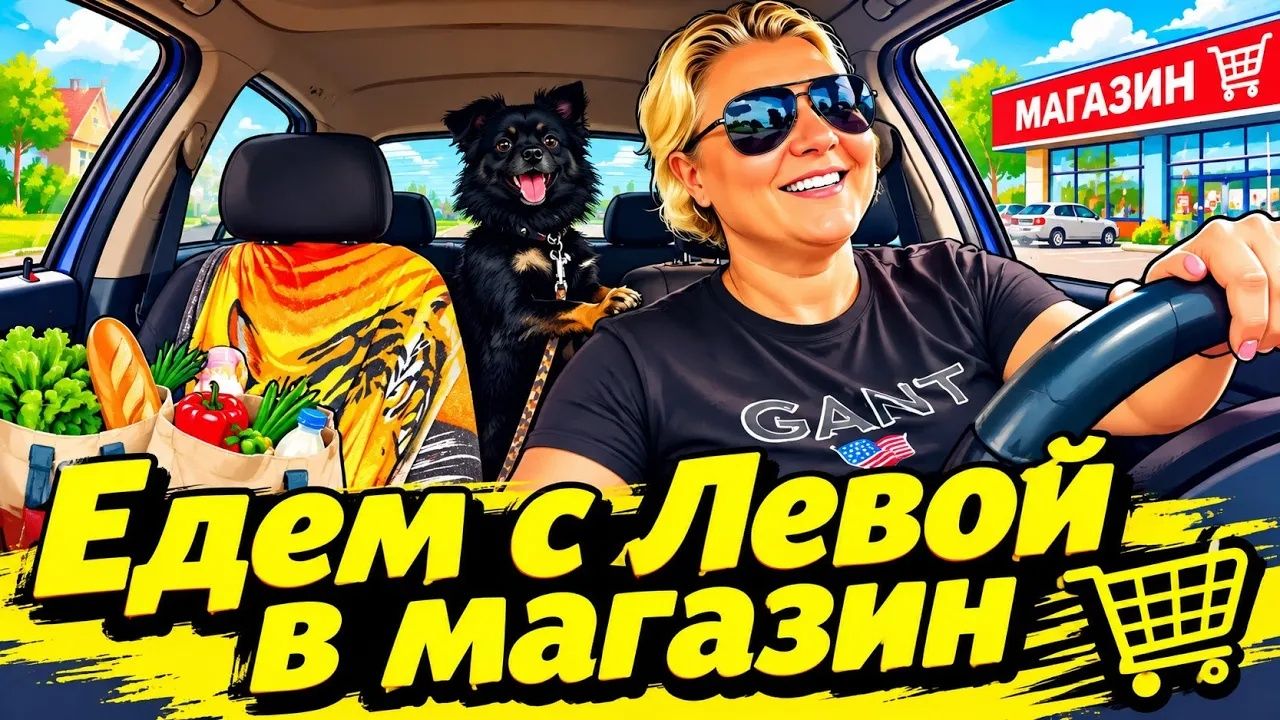 Наталья Губарева. ЕДЕМ С ЛЕВОЙ В МАГАЗИН ⧸ ЧТО КУПИЛИ..⧸ ЖИЗНЬ В СЕЛЕ 😍 #villagelife