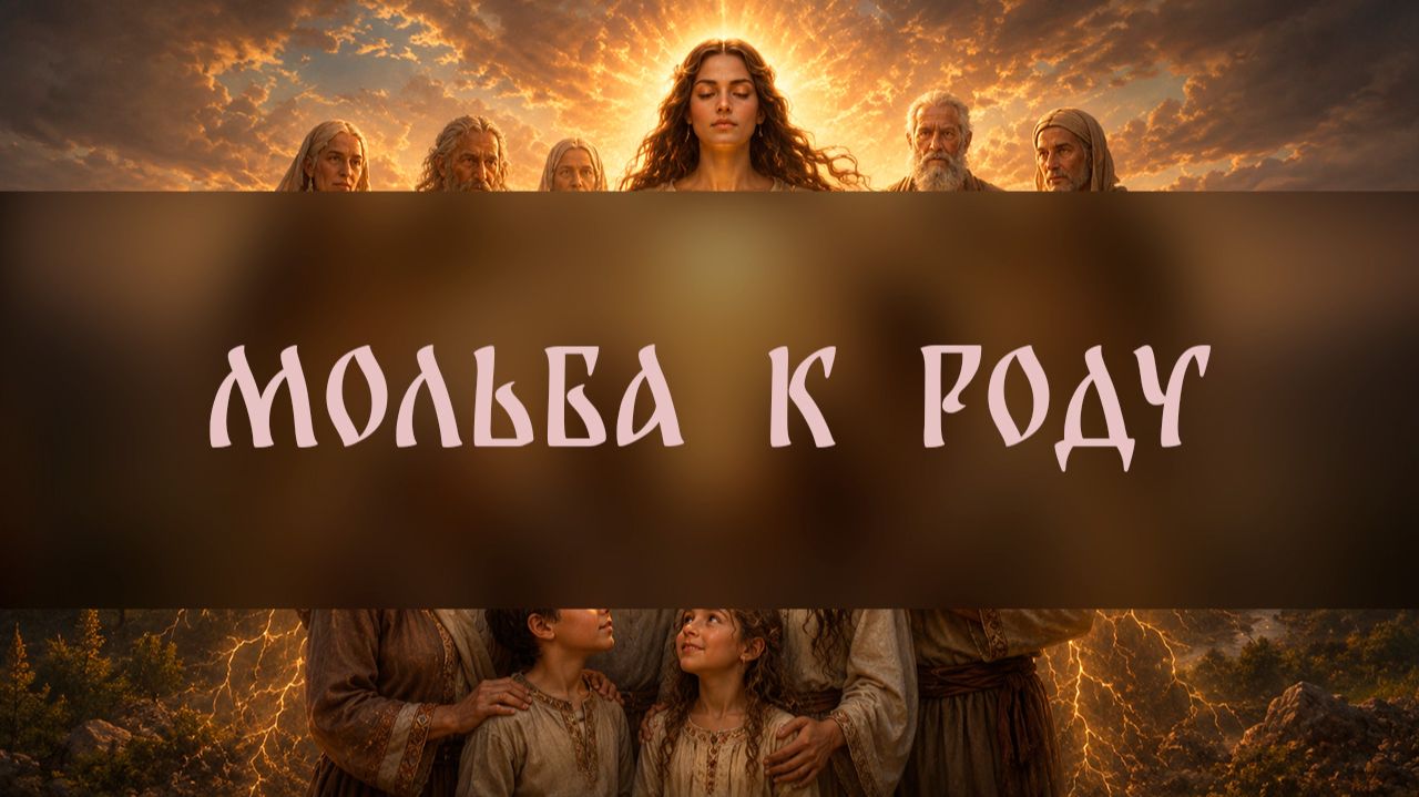 МОЛЬБА К РОДУ. ДЛЯ ВСЕХ ▴ ВЕДЬМИНА ИЗБА. ИНГА ХОСРОЕВА