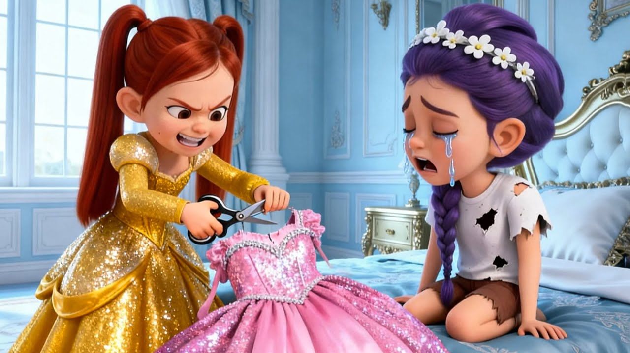 Мультики для детей. Малышка Мира планирует уничтожить платье Руми 😭👗😱 Детские мультики смотреть