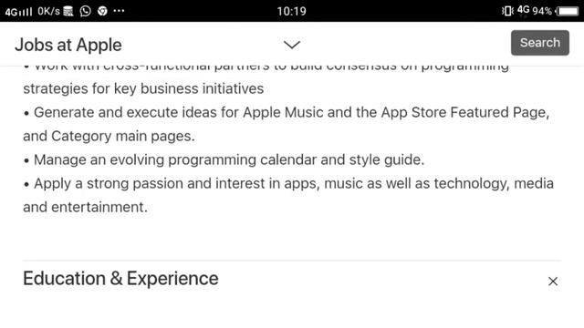 APPLE RECUIRTMENT -2021//SUBMIT RESUME//FINAL YEAR STUDENT ALSO APPLY//