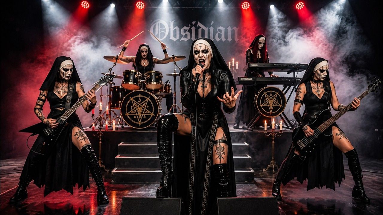 Obsidian Sisters 🔥 Dark Extreme Metal Mix Vol. 66  Female Fronted X Cathedral Ritual