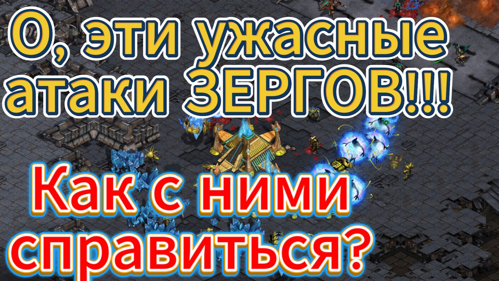 Протосс Бису против зерга HerO решили потрепать друг другу нервы в StarCraft  Remastered