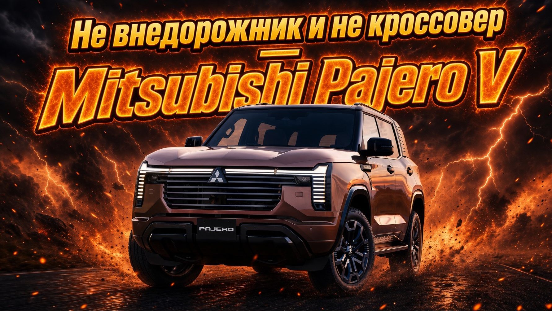 Не внедорожник и не кроссовер — Mitsubishi Pajero V