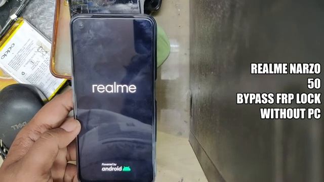 Realme Narzo 50 ( RMX3286 ) FRP Bypass Android 11 / Google Account Bypass Without PC