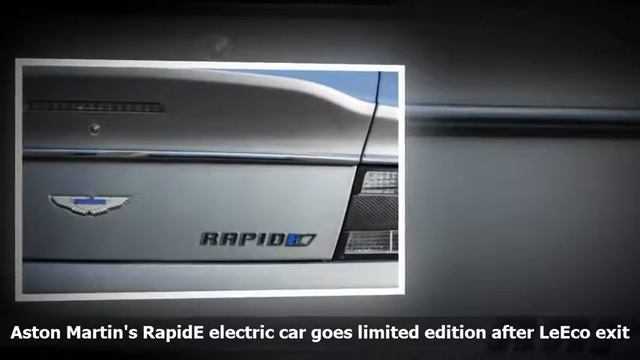 First All-electric Aston Martin To Debut In 2019 | Automobile New