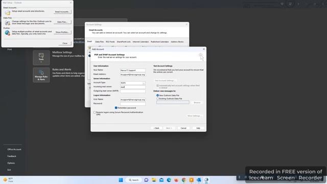 How To Setup Outlook Mail In Windows 10 | Step By Step Outlook Configuration