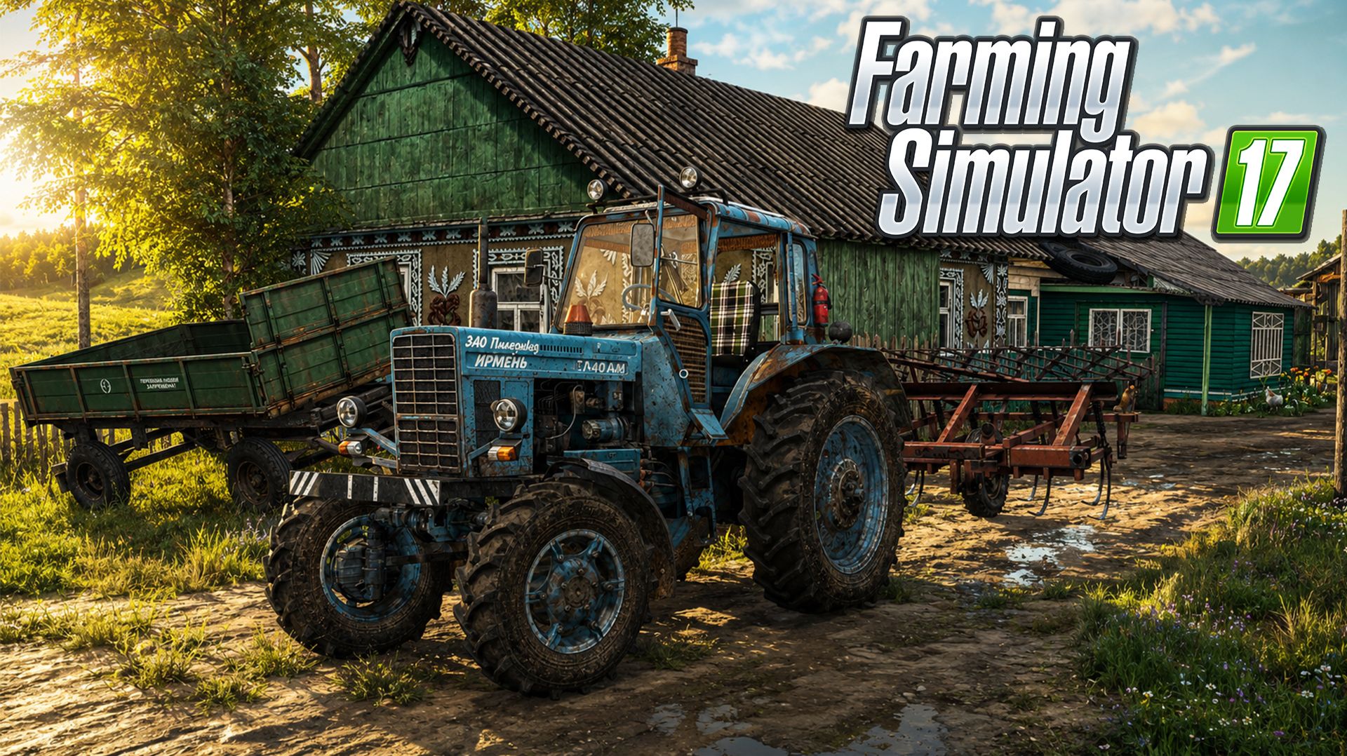 [РП] КУПИЛ СТАРЫЙ ТРАКТОР МТЗ-82 ИЗ СССР! FARMING SIMULATOR-17