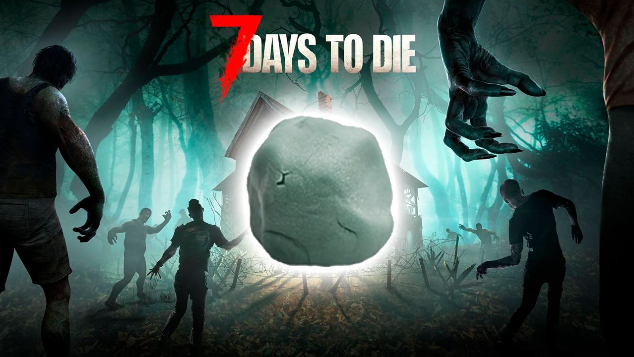 Где найти ГЛИНИСТЫЙ ГРУНТ в 7 Days To Die