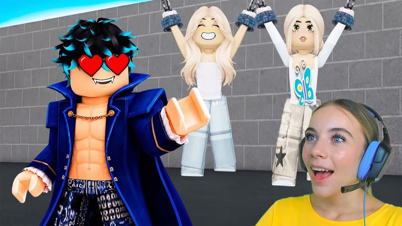 НАС ПОЙМАЛ МАЛЬЧИК ВАМПИР В БРУКХЕЙВЕН в ROBLOX! С АЛЁНОЙ