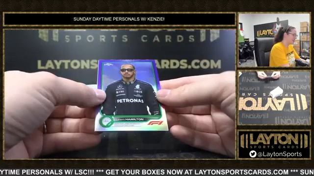 2022 TOPPS CHROME F1 HOBBY BOX BREAK FOR LOGAN P