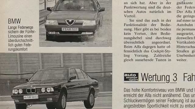 Mercedes-Benz W124 и BMW E34 ПРОТИВОСТОЯНИЕ как ЭТО БЫЛО