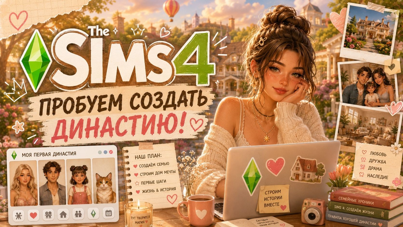 The Sims 4-Продолжаем династию!