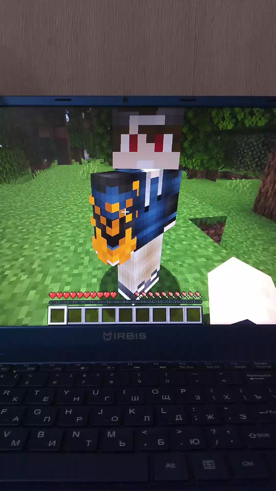с ботом в Minecraft