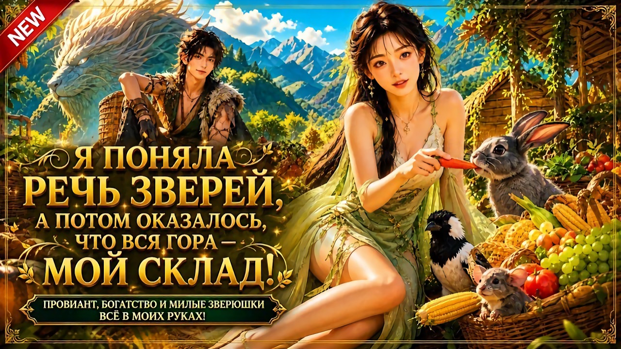 Дядя хотел продать её за десять серебряных, но звери сделали её самой богатой девушкой деревни!