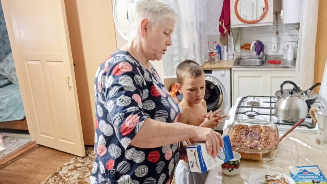 ⁣"Жизнь на пенсии".. Целый день дома, из-за погоды!!