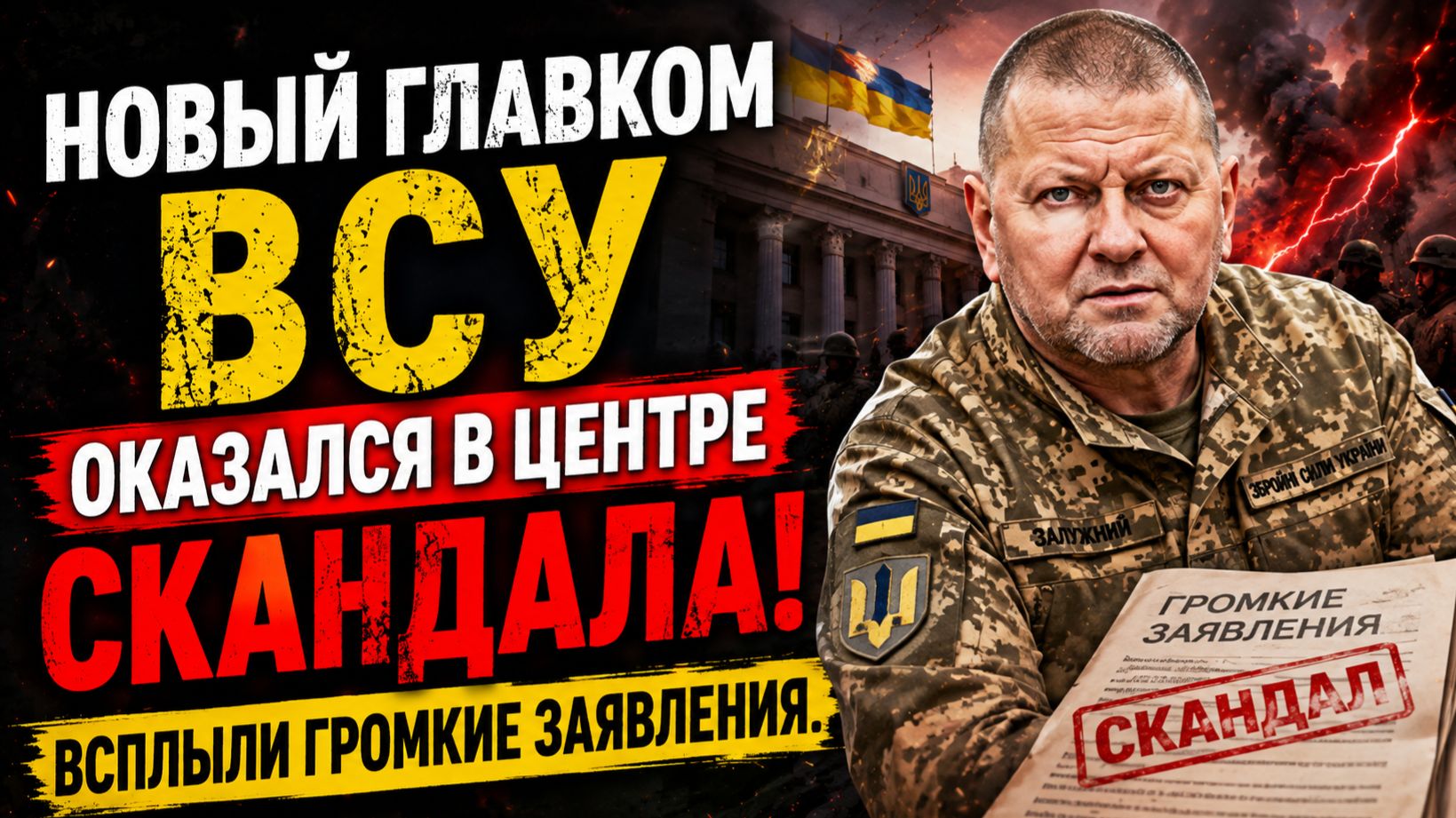 ⚡ НОВЫЙ ГЛАВКОМ ВСУ ОКАЗАЛСЯ В ЦЕНТРЕ СКАНДАЛА! ВСПЛЫЛИ ГРОМКИЕ ЗАЯВЛЕНИЯ