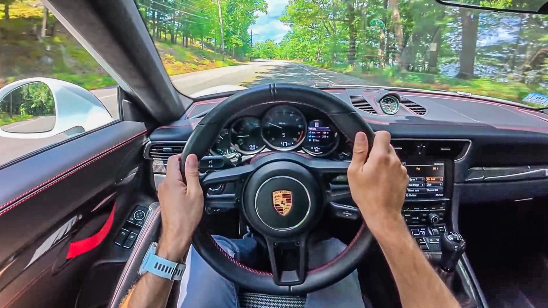 Porsche 911R 2016 POV DRIVE в 4К!