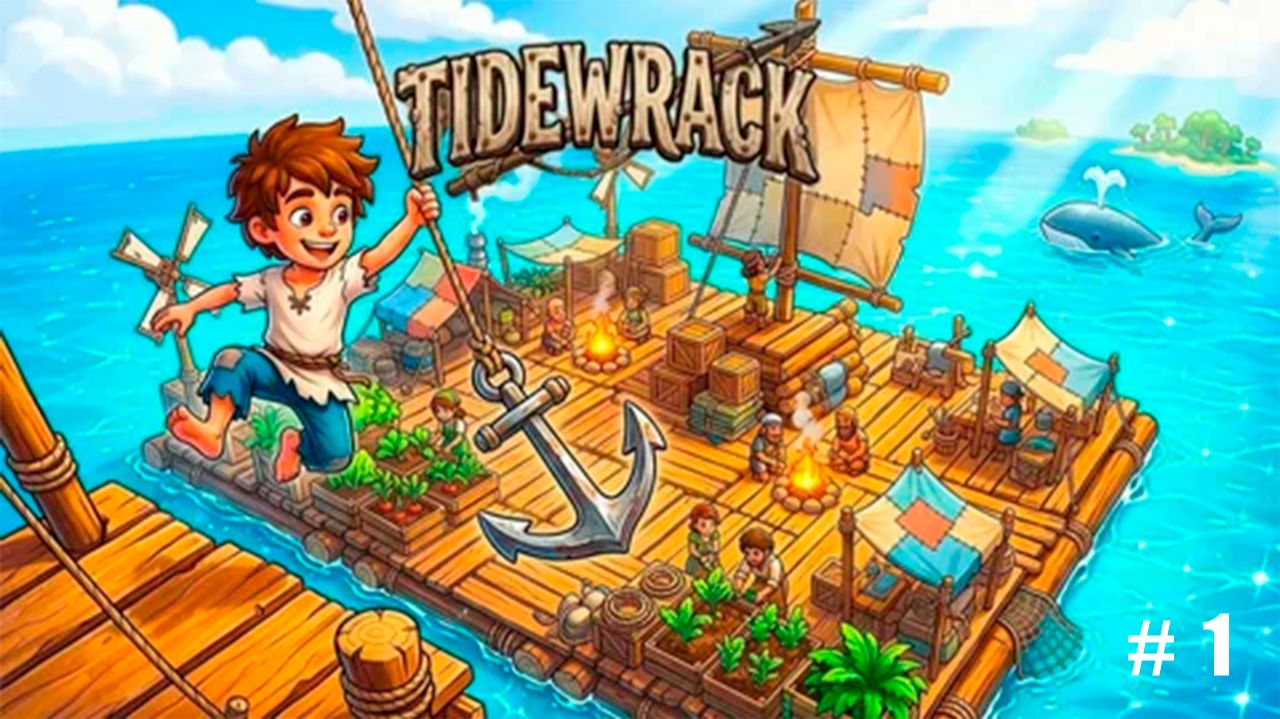 Tidewrack | Море, Плот, Акула. Где то я это видел #1