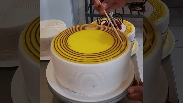 Como Decorar Pasteles Comerciales Con Brillo Gel O Jalea Faciles | Decoracion De Pasteles Con Gel