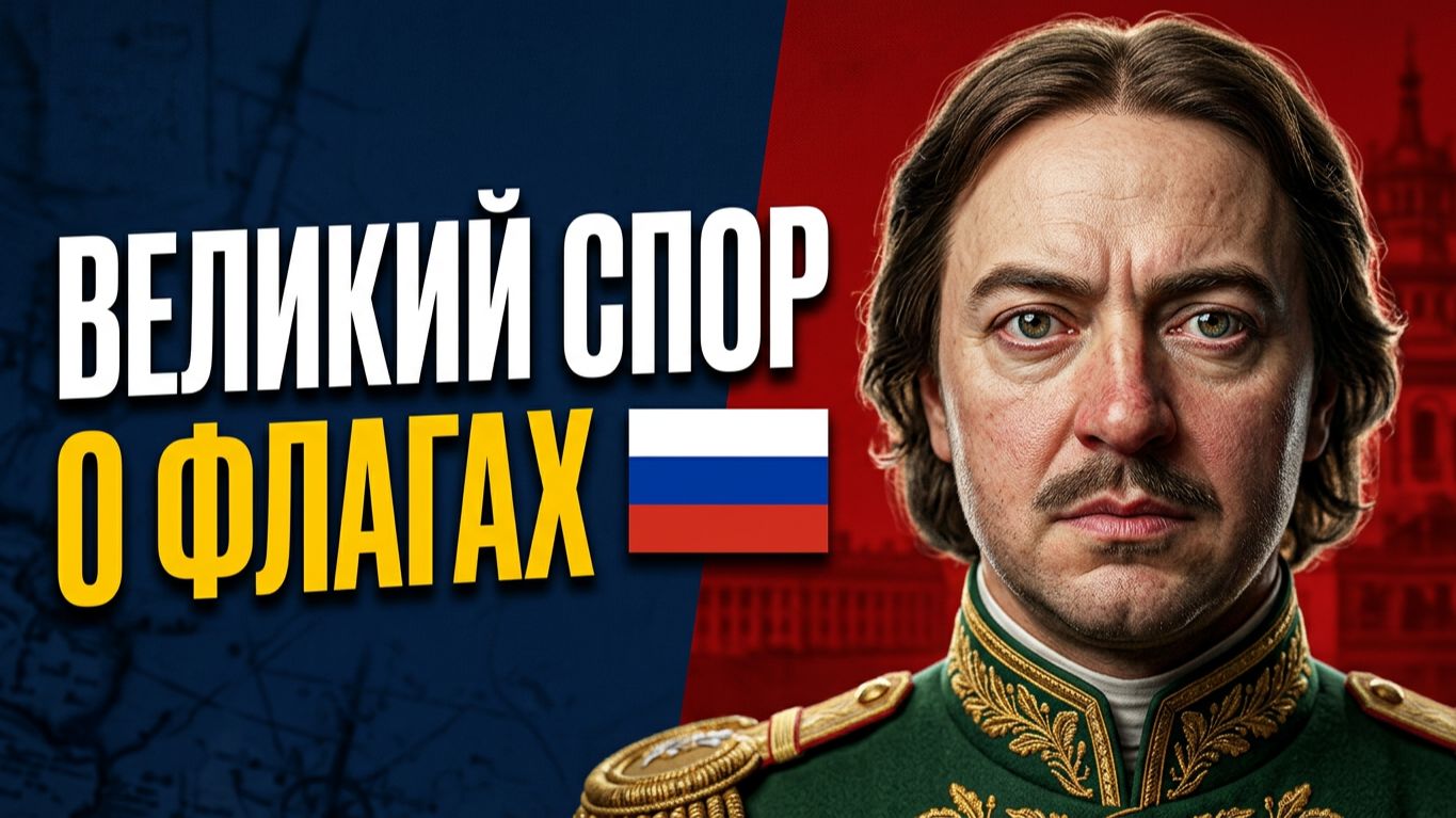 Почему Петр I выбрал именно эти цвета для триколора  (Разбор легенд)