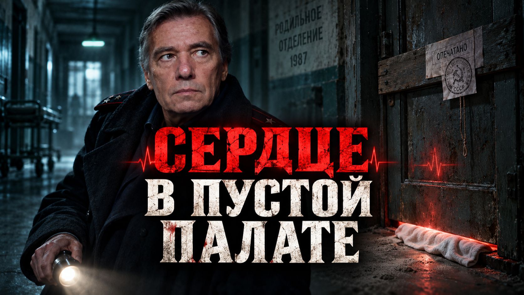 Пломба цела. Пыль нетронута. Под дверью —тёплая пелёнка! Сторож услышал сердцебиение в пустой палате