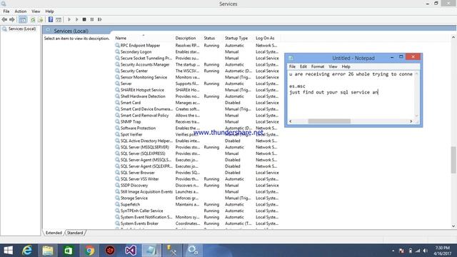 SQL Network Interfaces, Error: 26 – Error Locating Server/Instance Specified