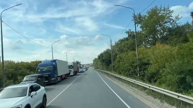 Добрался до Москвы и разгрузился!!!