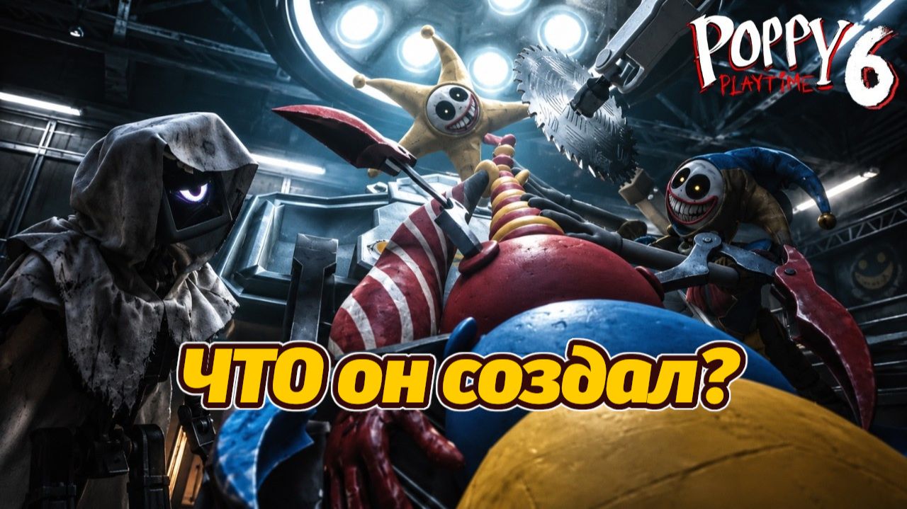 Во ЧТО Прототип превратил свою Сестру? Poppy Playtime 6 полное прохождение фан от Buggy Huggy на рус
