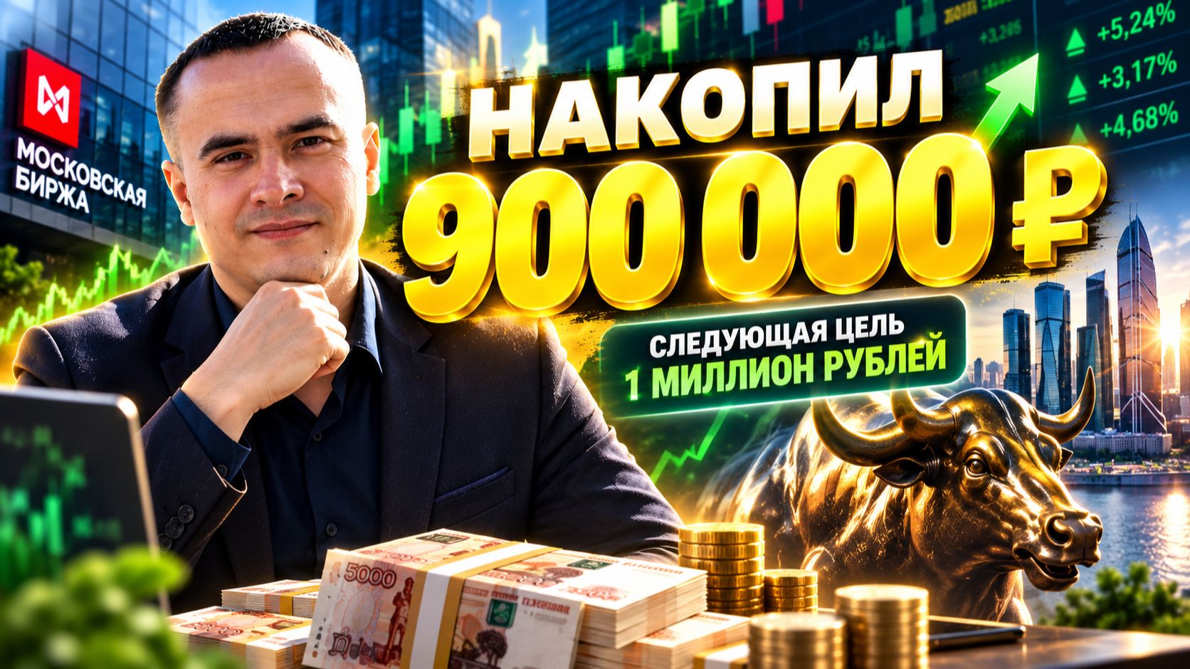 Накопил 900 тысяч рублей на ИИС: разбор инвестиционного портфеля