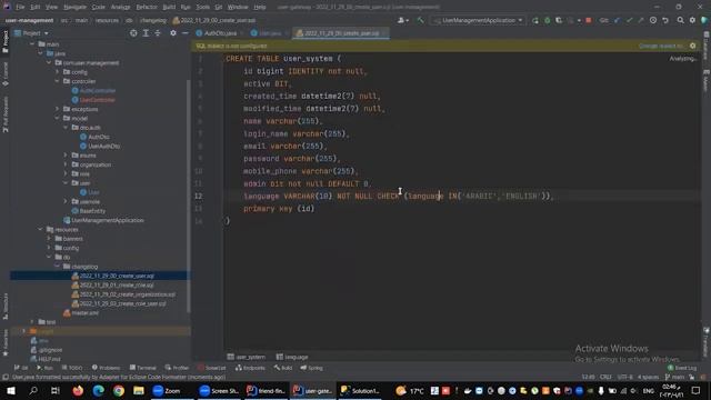 Refactor APIS And Add Scope Sql File