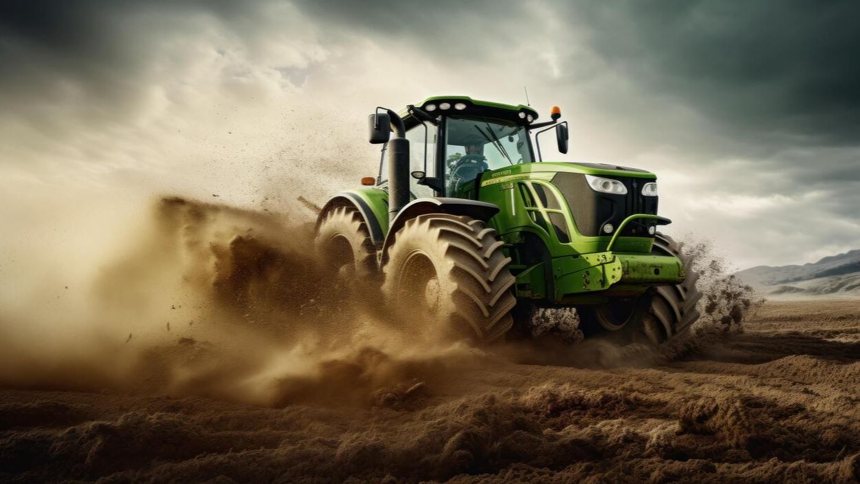 Строю свой город на Плоской земле в Farming Simulator 25.