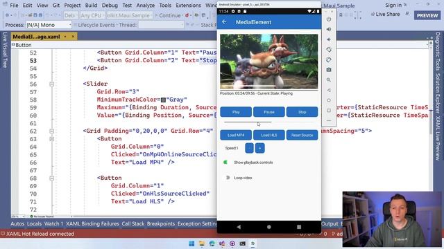 Play Videos In .NET MAUI With MediaElement: Early Preview