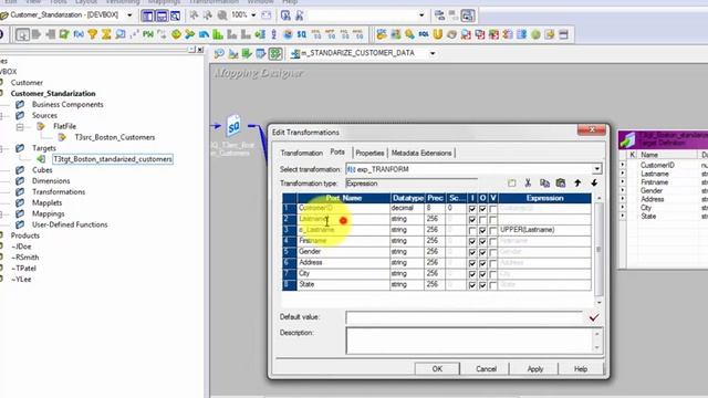 Beginners Informatica Powercenter - Create Your First Mapping Tutorial 3