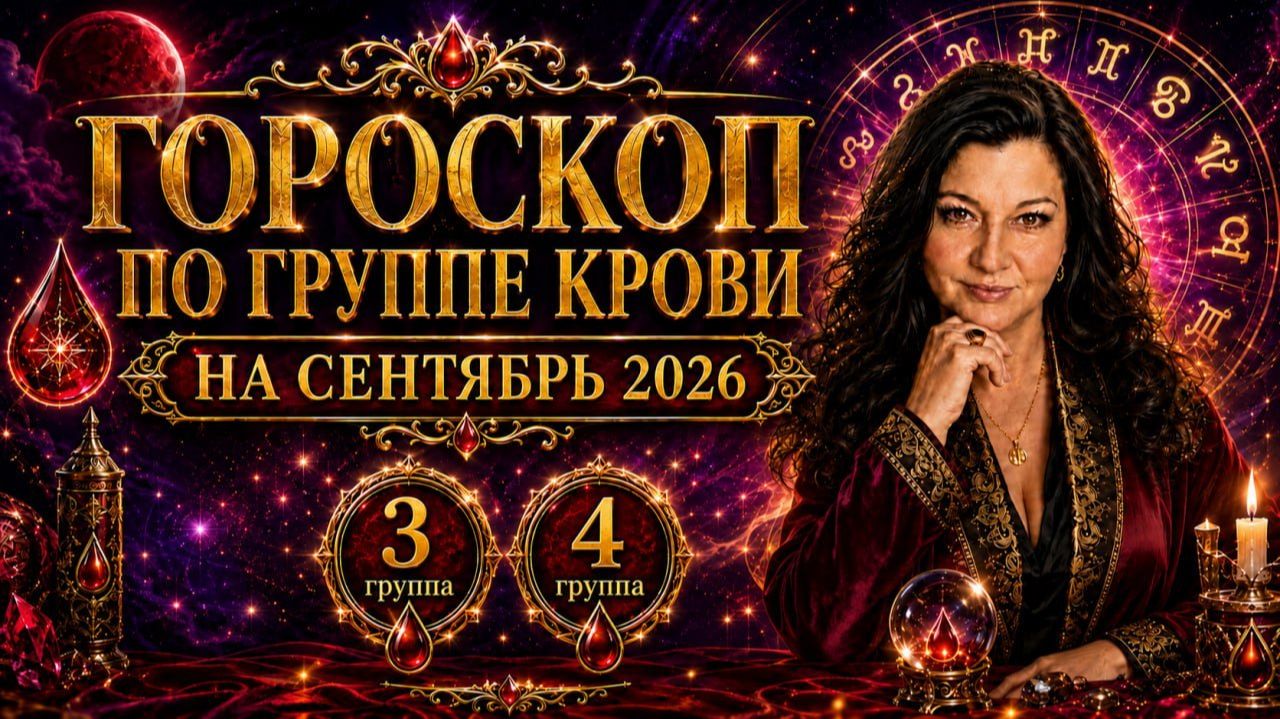 Гороскоп по группе крови