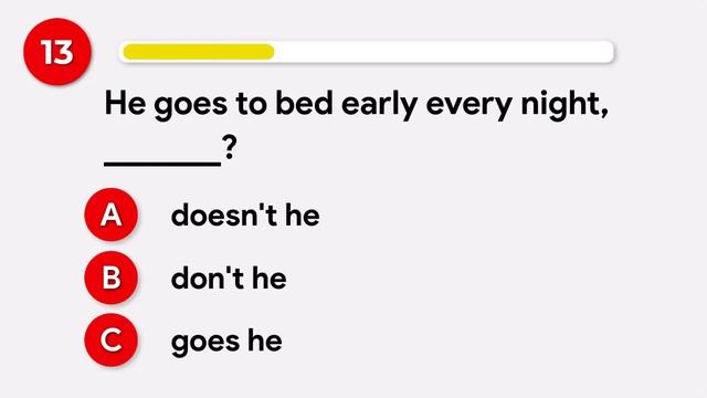 Question Tags Quiz _ Grammar Quiz _ A1 Level_720p60